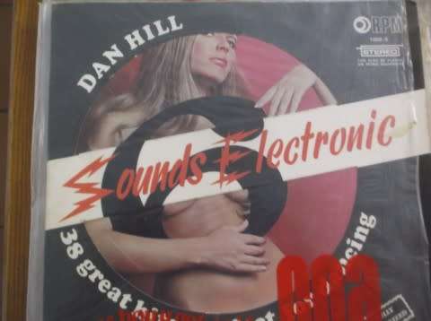 LP RECORDS : DAN HILL -SOUNDS ELECTRONIC  ( TOTAL OF 8 LP's )
